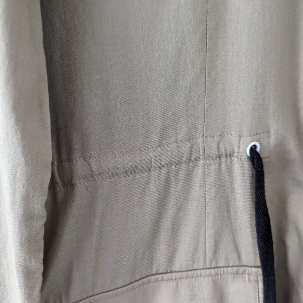 Rag & Bone Draw String Button Down Shirt With Lar… - image 5